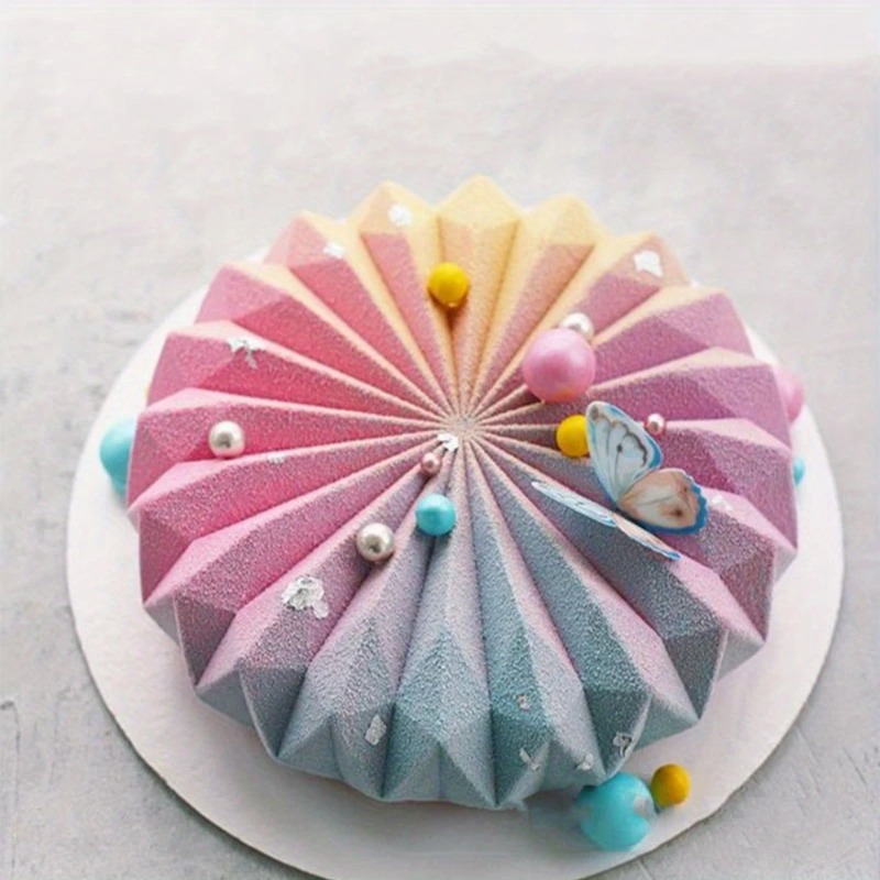 Kitchen Baker - 3d redondo francês mousse bolo silicone