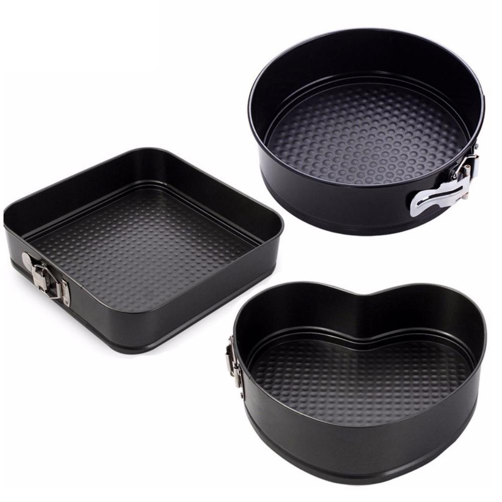 Springform Pan Set - Forma antiaderente para bolo 3 familiar