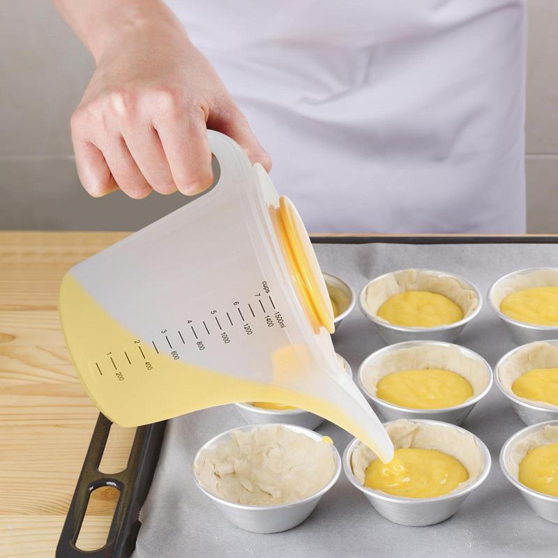 Kitchen Baking Containers - Copo Medidor de 1500ml para Cozinha