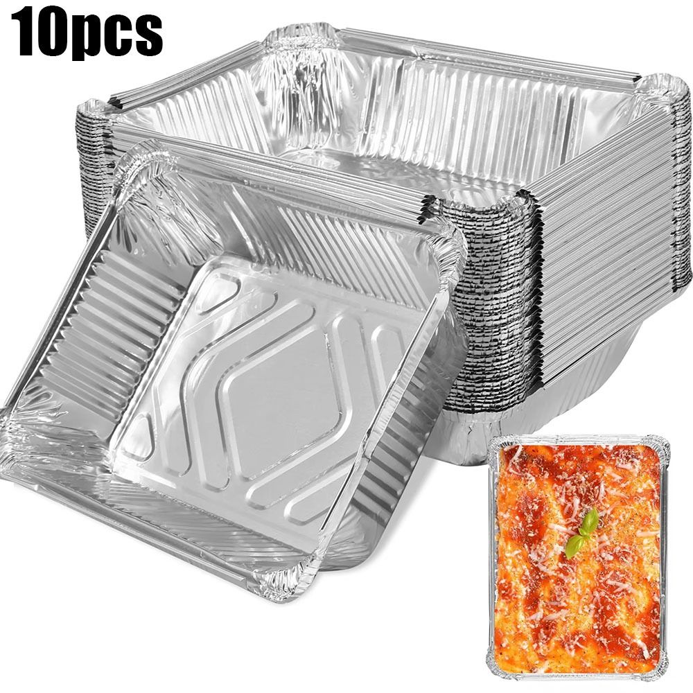 Kitchen Baking Containers - Recipientes descartáveis de folha de alumínio