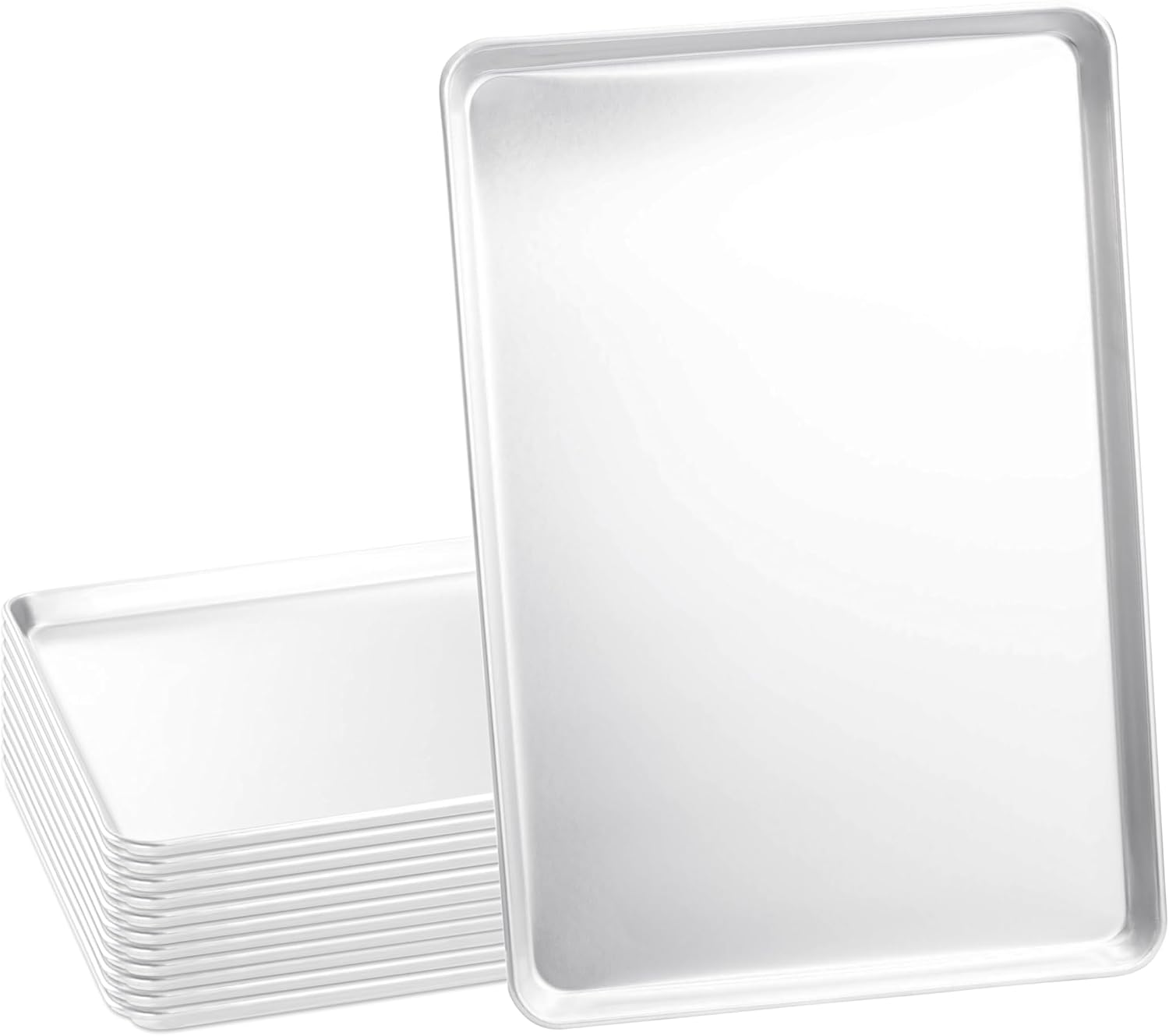 Kitchen Baking Sheets - Conjunto de Assadeiras Comerciais de Alumínio