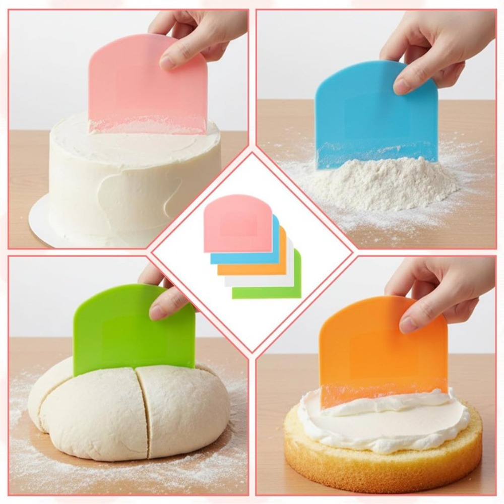 Bench Scraper Dough - Espátula Flexível para Massa, Raspador de