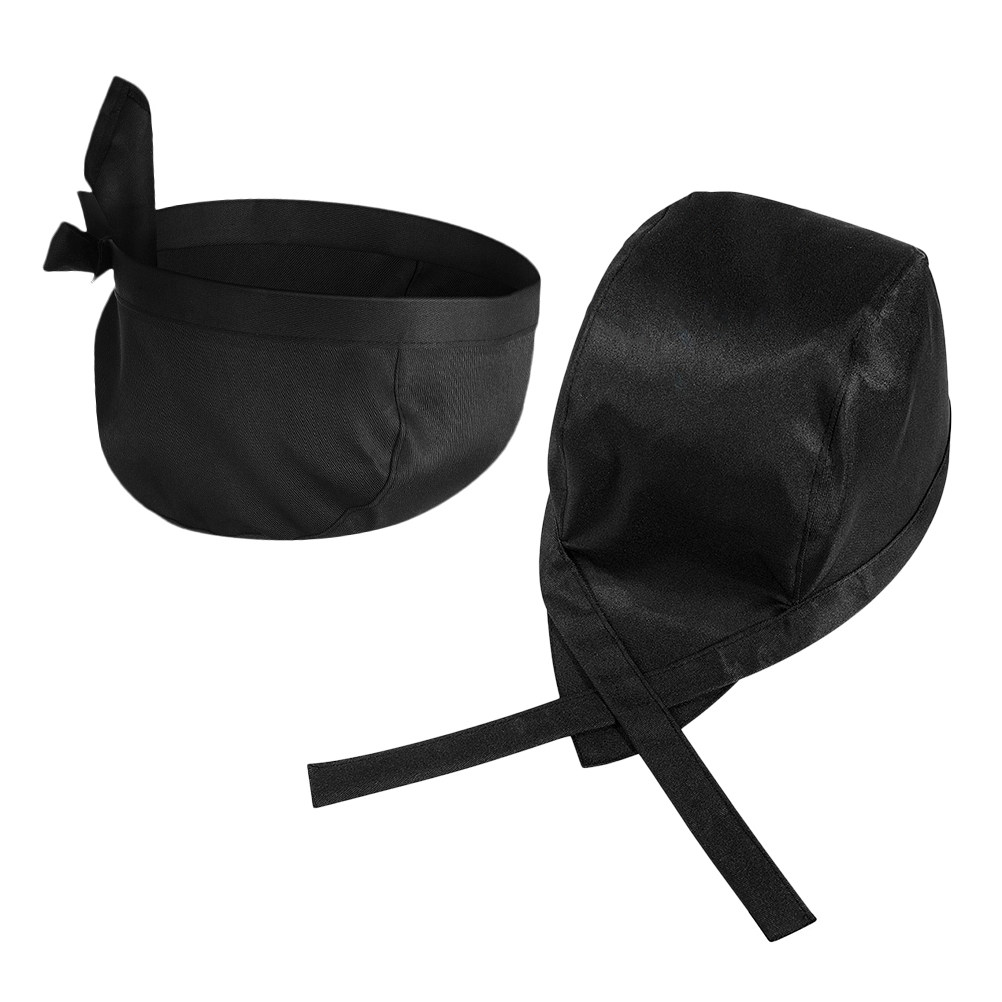 Kitchen Baker - Chapéu de chef estilo turbante, 2