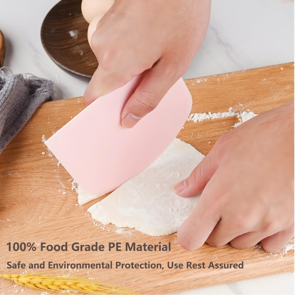 Espátulas Flexíveis de Plástic - Bench Scraper Dough avaliação e preço