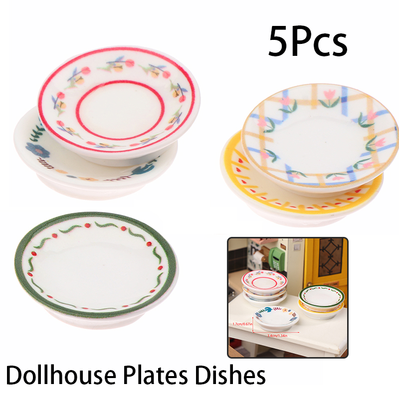5 pçs 1/12 casa de bonecas min - Kitchen Baking Storage avaliação e preço