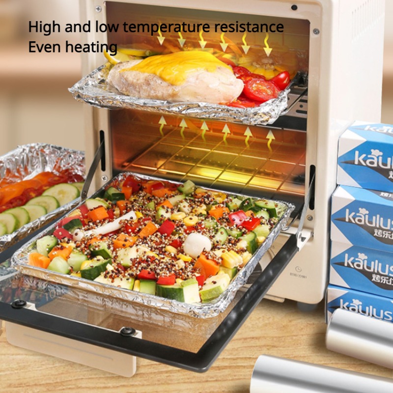 Zackoo 10/20/40m folha de alum - Kitchen Baking Sheets avaliação e preço
