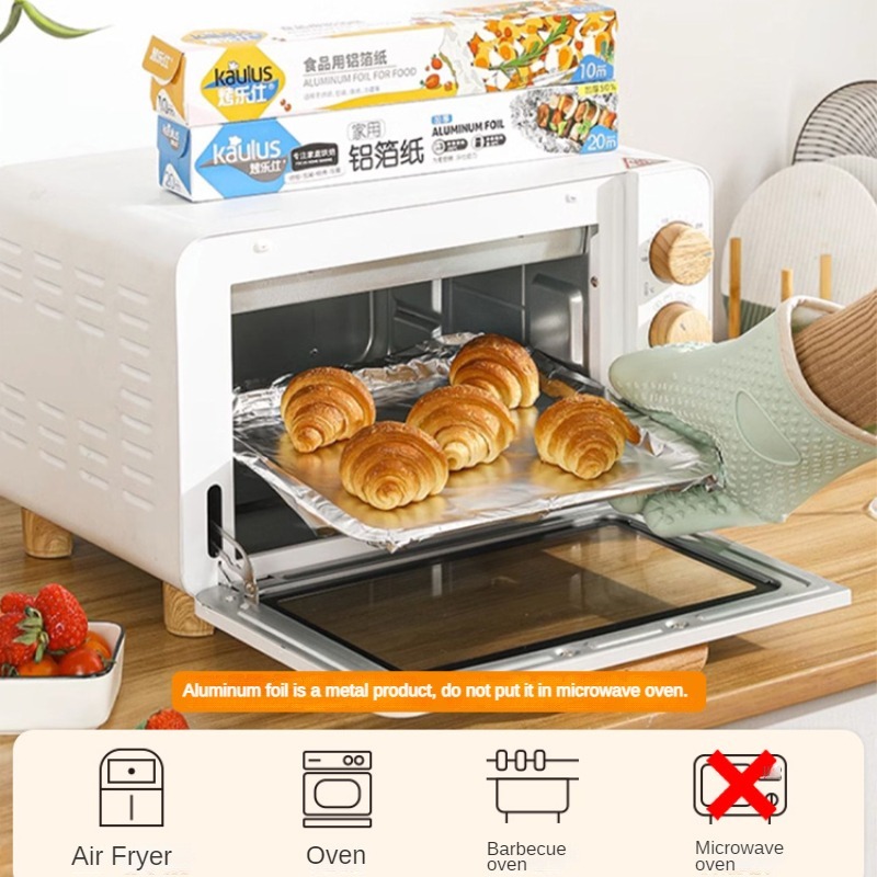 Zackoo 10/20/40m folha de alum - Kitchen Baking Sheets avaliação e preço