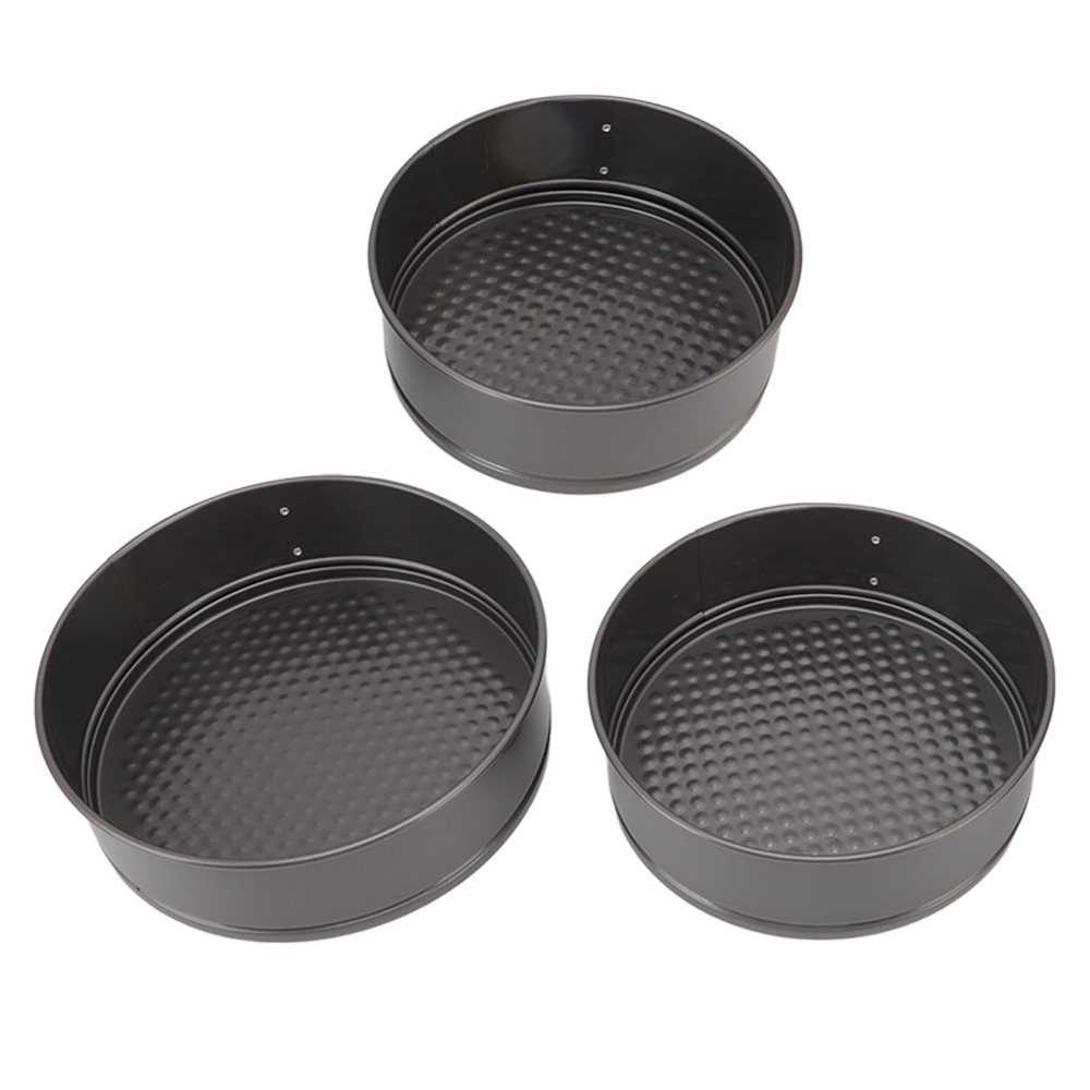 Conjunto de 3 Formas de Bolo e - Springform Pan Set avaliação e preço