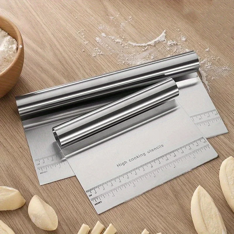 Cortador de massa raspador de  - Bench Scraper Dough avaliação e preço
