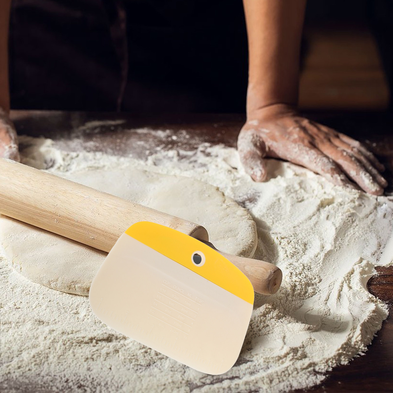 2 Peças de Espátulas para Mass - Bench Scraper Dough avaliação e preço