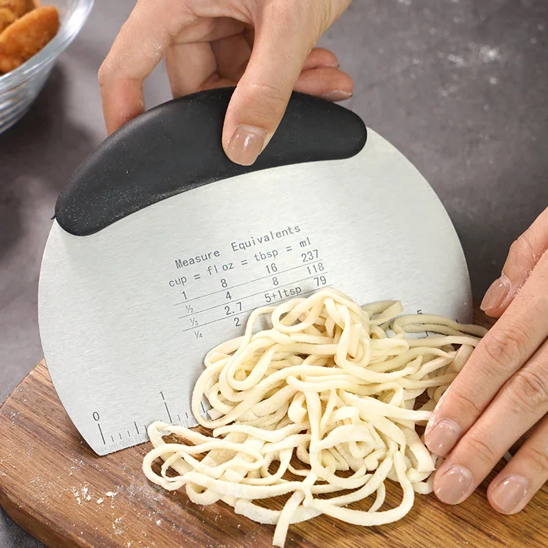 Raspador de Massa de Aço Inoxi - Bench Scraper Dough avaliação e preço