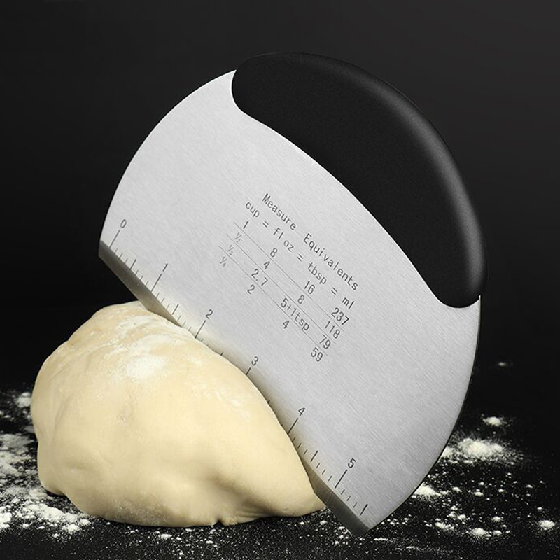 Raspador de Massa de Aço Inoxi - Bench Scraper Dough avaliação e preço