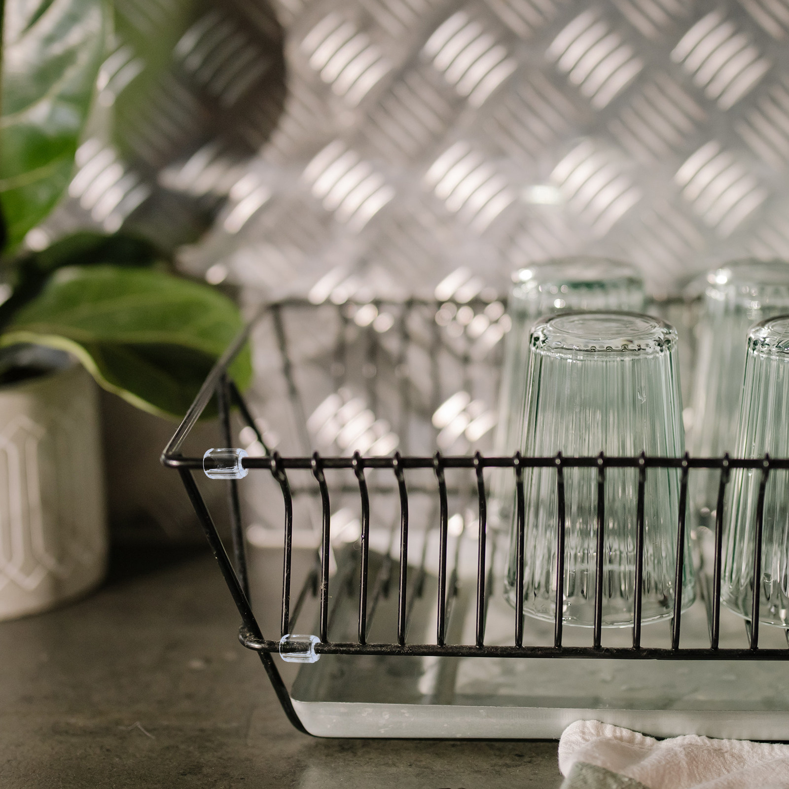 80 Peças Pés de Plástico Trans - Kitchen Baking Storage avaliação e preço