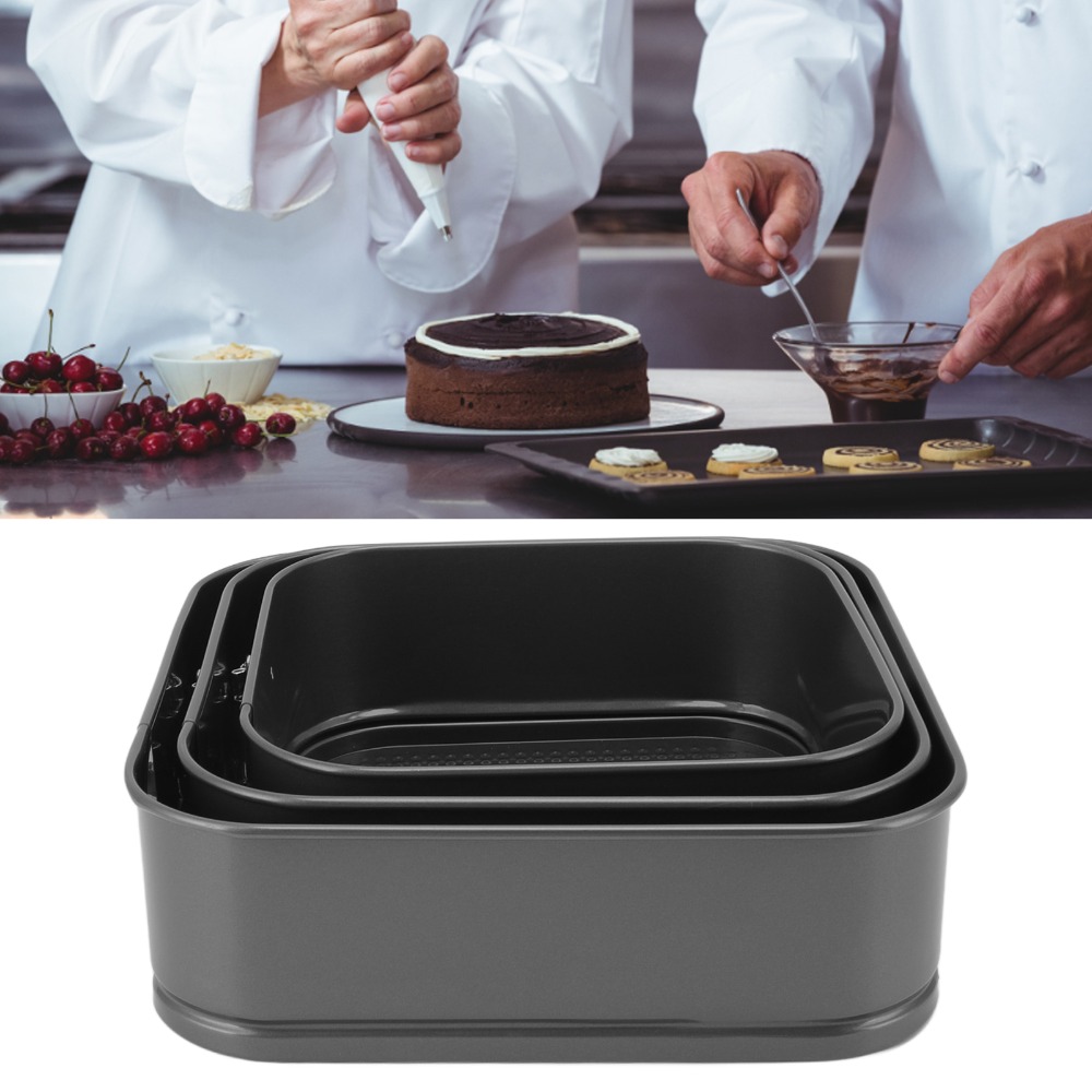 Conjunto de 3 Formas de Bolo Q - Springform Pan Set avaliação e preço