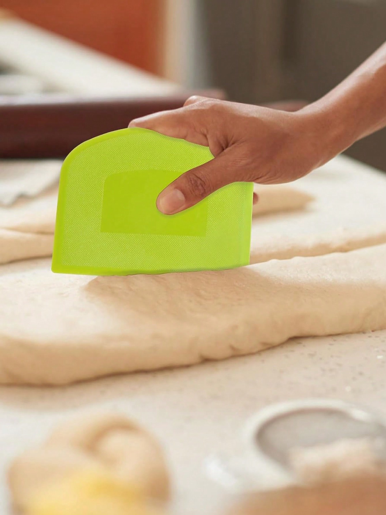 Leeseph 2 peças raspador de ma - Bench Scraper Dough avaliação e preço