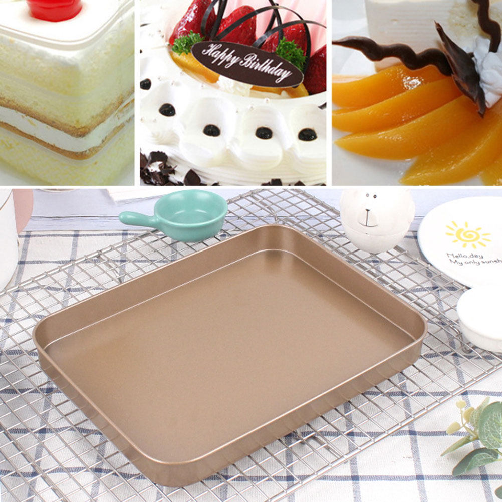 Forma Retangular para Bolo em  - Kitchen Baking Tray avaliação e preço