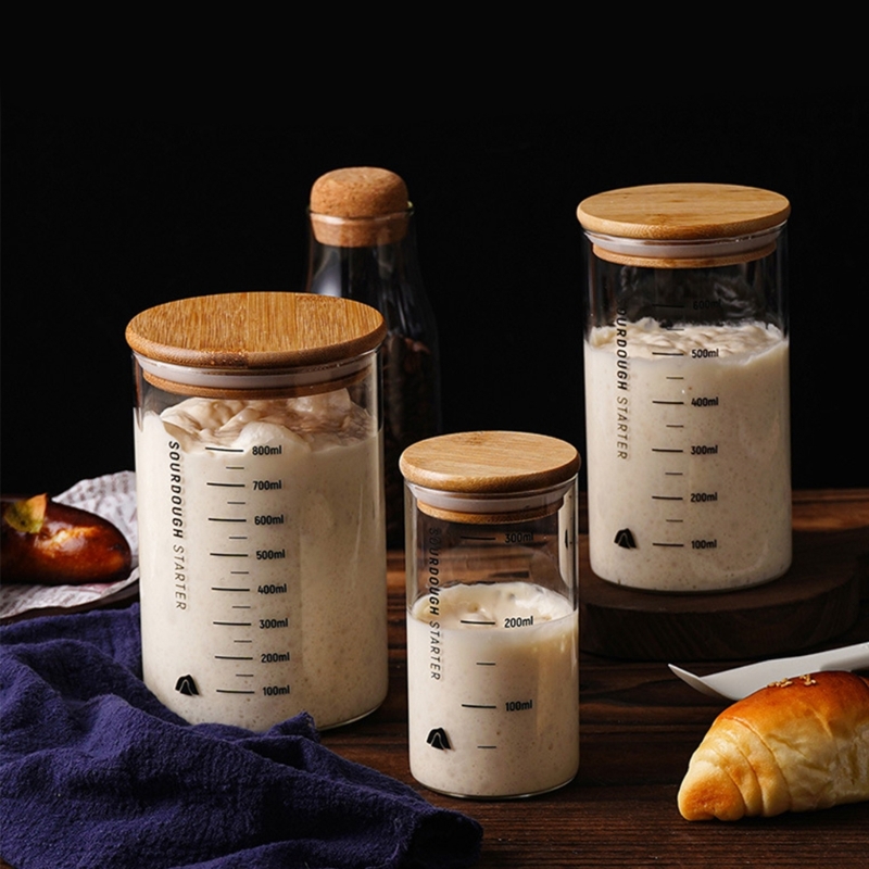 Jarra fermentação vidro prátic - Kitchen Baking Containers avaliação e preço