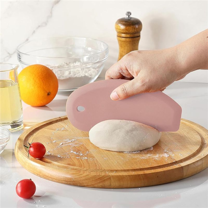 AEE2-Silicone tigela raspador  - Bench Scraper Dough avaliação e preço